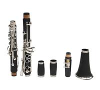 clarinetto strumento musicale Strumento per clarinetto per principianti Clarinetto a 17 tasti B bemolle per adulti che suona la gomma dura del vento occidentale