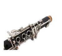 clarinetto strumento musicale Suono bello e bello Clarinetto in legno di ebano Chiave Mib Mi bemolle Nichelato 17 tasti Musicale