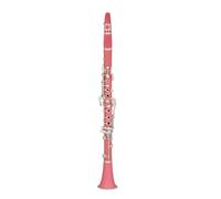 clarinetto strumento musicale Test di grado clarinetto Si bemolle Corpo in ABS Strumento clarinetto a 17 tasti Prestazioni professionali a fiato(Pink)