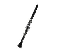 clarinetto strumento musicale Well-like Clarinetto professionale Bb Tune Chiave placcata in nichel Strumento musicale in legno di bachelite con custodia Well-like 17 tasti