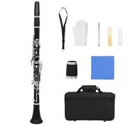 clarinetto Strumento Per Clarinetto In Bachelite Per Principianti Adulti B Piatto Nero Tubo 17 Tasti Si Clarinetto