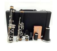 Clarinetto Strumento Studente 17 Tasti Chiavi Placcate Argento Clarinetto Tubo In Bachelite Corpo Un Clarinetto Tono Con Bocchino