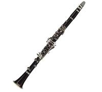 Clarinetto Tono Bb 17 Tasti B Clarinetto Bemolle Strumenti Tubo In Ebano Africano Clarinetto Placcato Argento