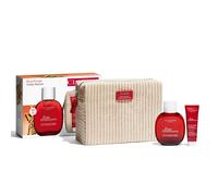 Clarins Eau Dynamisante cofanetto regalo: lozione rinfrescante per il corpo 100 ml + gel doccia 30 ml + borsa cosmetica Unisex