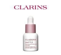 Clarins Bright Plus Siero schiarente avanzato per macchie scure 7 ml, campione originale di dimensioni da viaggio per la cura della pelle di Clarins