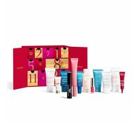 Clarins Calendario dell'Avvento di bellezza di 12 giorni | 12 regali premium per la cura della pelle e il trucco del valore di oltre £173, tra cui Lip Perfector full size e balsamo