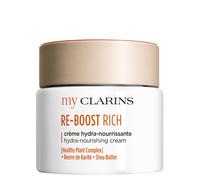 CLARINS Clarins My Clarins Re-Boost Rich Crème Hydra-Nourissante 50 ml Crema Idratante Nutriente per il Viso Vasetto Pelle secca