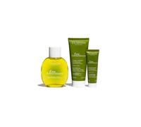 Clarins Eau Extraordinaire Set (edt/100ml + b/lot/100ml + sh/gel/30ml + pouch)