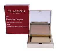 Clarins Everlasting Compact Foundation con SPF 9, 105 Nude, 10 g