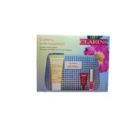 Clarins kit minisize best-seller skincare e makeup con pochette
