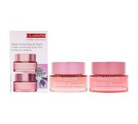 Clarins - Kit per partner multi-attivi unisex, 2 confezioni da 50 ml, crema correttrice antirughe multiattiva per il giorno precoce, 50 ml