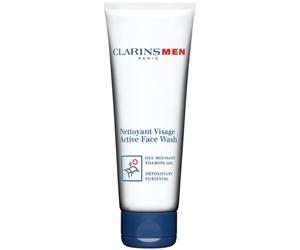 Clarins Men Active Face Wash gel detergente in schiuma per uomo 125 ml