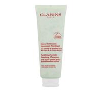 Clarins Purifying Gentle Foaming Cleanser crema detergente in schiuma per pelli miste e grasse 125 ml per Donna