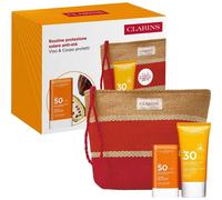 Clarins Routine Protezione Solare Anti-Età Viso E Corpo Cofanetto
