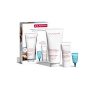 Clarins GLI INDISPENSABILI PER IDRATAZIONE CORPO Cofanetto Regalo 200ml+30ml+3ml