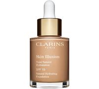 Clarins Skin Illusion Natural Hydrating Foundation fondotinta idratante illuminante SPF 15 colore 108,5W Cashew 30 ml