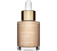Clarins Skin Illusion Natural Hydrating Foundation fondotinta idratante illuminante SPF 15 colore 105N Nude 30 ml