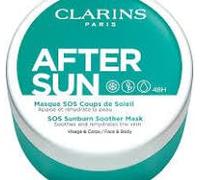 Clarins After Sun SOS Sunburn Soother Mask maschera lenitiva doposole 100 ml