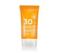Clarins Sun Care Youth-Protecting Face Sunscreen SPF30 waterproof protezione solare viso per tutti tipi di pelle 50 ml per Donna