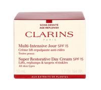 CLARINS Multi-Intensive Jour SPF15 Crema Rassodante da Giorno per Tutti i Tipi di Pelle Trattamenti Viso 50 ML