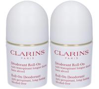 Clarins Trattamento Deodorante Roll-On 2x50 ml Crema