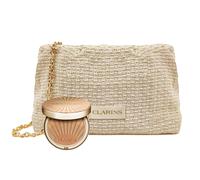 Clarins - Viso Cofanetto Glow dorato per l'estate - Terra abbronzante & Pochette - Terra viso,Cofanetti make up