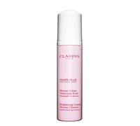 Clarins White Plus Mousse Crème Nettoyante Eclat 150 ml Detergente Illuminante Schiarente per il Viso Flacone Tutti i tipi di pelle