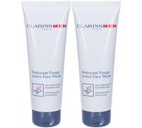 ClarinsMen Detergente Viso 2x125 ml