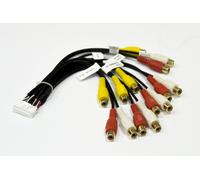 CLARION VZ-509 VZ509 GENUINE A/V RCA HARNESS Cable Pre Out Leads 24 Pin