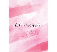 Clarissa: Journal Notebook Gray for Writing and Drawing, Blank | Calligraphy Dot Grid Journals | 8.5 x 11 inch - V.742