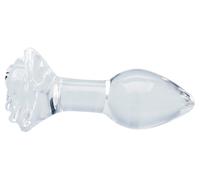 Clarity Glass Dildo Utopian Bloom