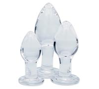 Clarity Glass Dildo Utopian Trinity