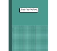 Clarity Grid Notebook 4x4: Quad Ruled Graph Paper Notebook for School, Math, and Science | Large 8.5 x 11 Grid Journal for Designers and Architects