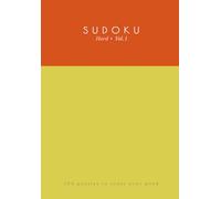 Clarity Hour Sudoku: Bold Collection, Hard Volume 1: 100 Puzzles to Reset Your Mind