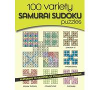 Clarity Media 100 Variety Samurai Sudoku Puzzles (Tascabile)
