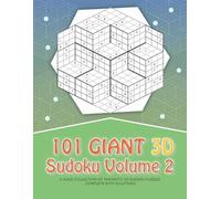 Clarity Media 101 Giant 3D Sudoku - Volume 2 (Tascabile)