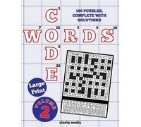 Clarity Media Large Print Code Words Volume 2 (Tascabile)