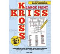 Clarity Media Large Print Kriss Kross Puzzles (Tascabile)