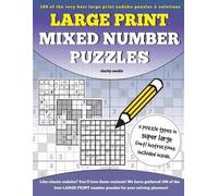 Clarity Media Large Print Mixed Number Puzzles (Tascabile)