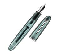 Clarity - Set di penne stilografiche trasparenti - disponibile in 3 misure e 4 colori, include convertitore di inchiostro, elegante confezione regalo, strumento di scrittura di alta qualità, garanzia