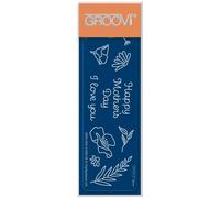 Clarity Stamps Groovi Pergamena Rilievo Piatti - Floreale Delizie Tutti