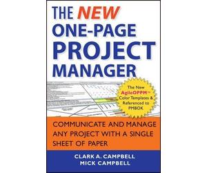 Clark A. Campbell Mick Campbell The New One-Page Project Manager (Tascabile)