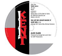 Alice Clark You Hit Me (Right Where It Hurt Me) (Vinyl LP) 7" Single