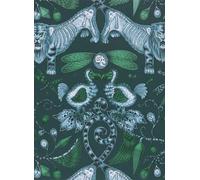 Clarke & Clarke Carta da parati Extinct - Navy