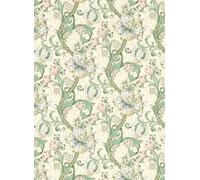 Clarke & Clarke Carta da parati Golden Lily - Linen/ Blush