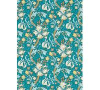 Clarke & Clarke Carta da parati Golden Lily - Teal