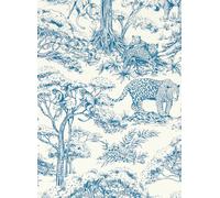 Clarke & Clarke Carta da parati Kisumu - Caribbean