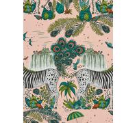 Clarke & Clarke Carta da parati Lost World - Pink