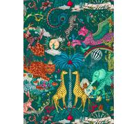 Clarke & Clarke Carta da parati Paradise Lost - Teal