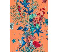 Clarke & Clarke Carta da parati Seaforest - Peach